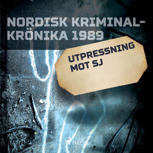 Portada del audiolibro «Utpressning mot SJ», de Diverse