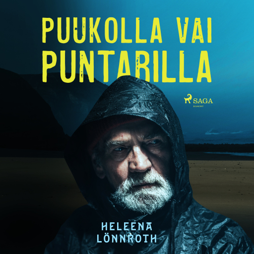 Portada del audiolibro «Puukolla vai puntarilla», de Heleena Lönnroth