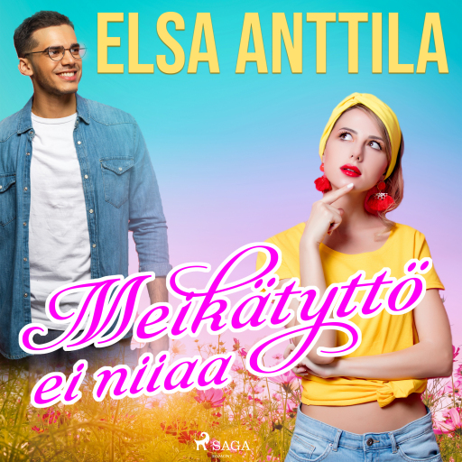Portada del audiolibro «Meikätyttö ei niiaa», de Elsa Anttila