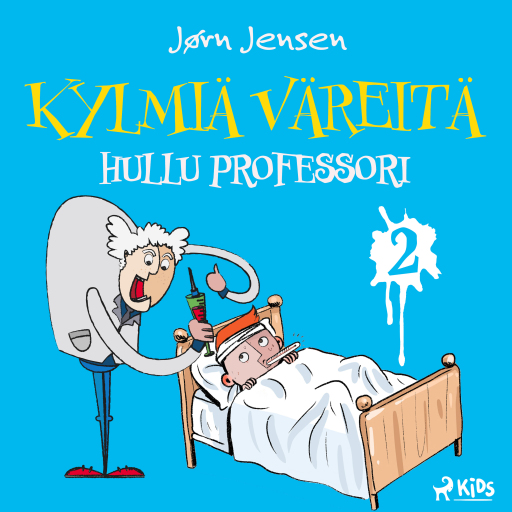 Portada del audiolibro «Kylmiä väreitä 2: Hullu professori», de Jørn Jensen