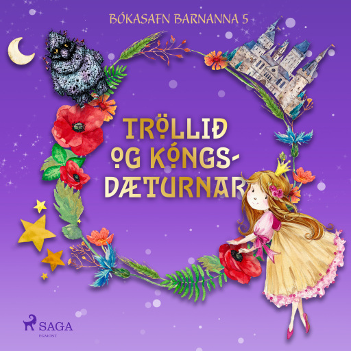 Portada del audiolibro «Tröllið og kóngsdæturnar», de Óþekktur