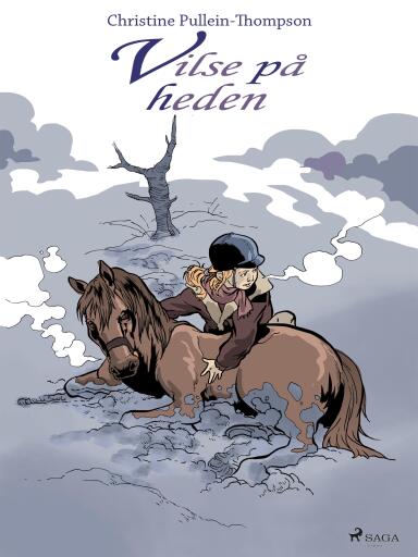Portada del libro «Vilse på heden», de Christine Pullein Thompson