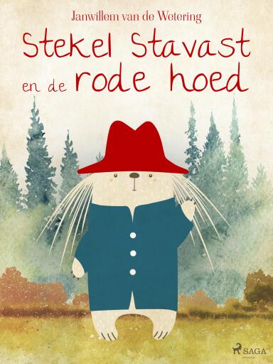 Portada del libro «Stekel Stavast en de rode hoed», de Janwillem van de Wetering