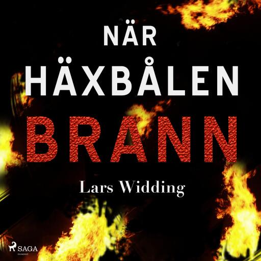 Portada del audiolibro «När häxbålen brann», de Lars Widding