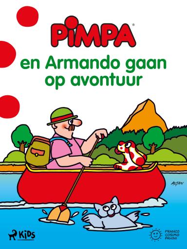 Portada del libro «Pimpa - Pimpa en Armando gaan op avontuur», de Altan