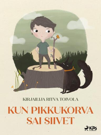 Portada del libro «Kun Pikkukorva sai siivet», de Ritva Toivola