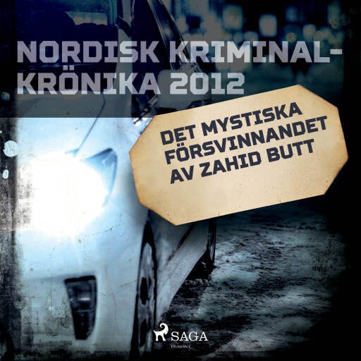 Portada del audiolibro «Det mystiska försvinnandet av Zahid Butt», de Diverse