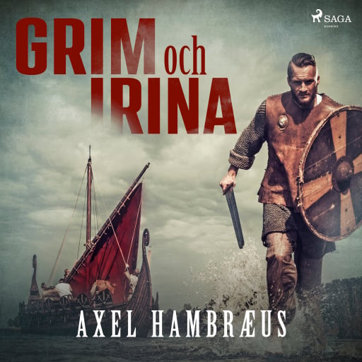 Portada del audiolibro «Grim och Irina», de Axel Hambræus