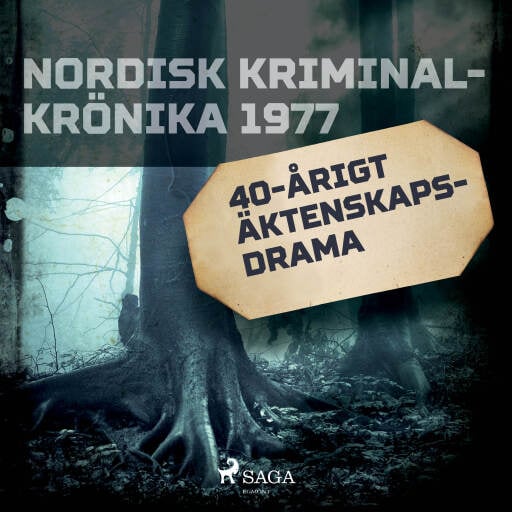 Portada del audiolibro «40-årigt äktenskapsdrama», de Diverse
