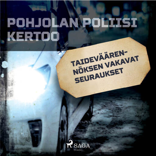 Portada del audiolibro «Taideväärennöksen vakavat seuraukset», de Eri tekijöitä