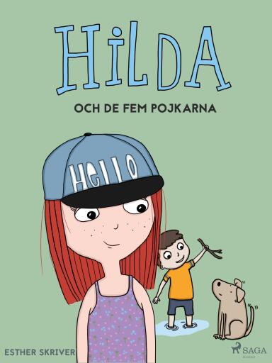 Portada del libro «Hilda och de fem pojkarna», de Esther Skriver