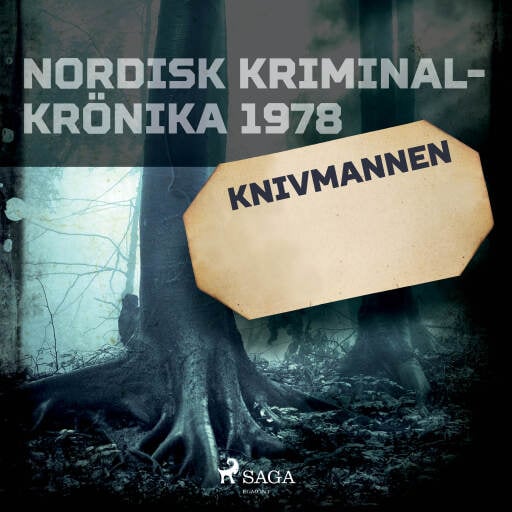 Portada del audiolibro «Knivmannen», de Diverse