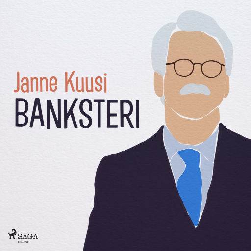 Portada del audiolibro «Banksteri», de Janne Kuusi