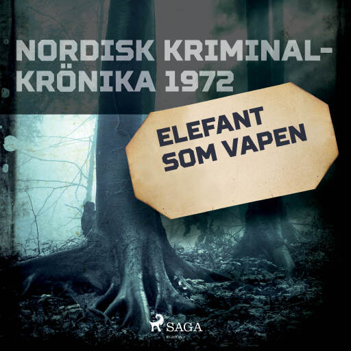 Portada del audiolibro «Prydnadselefant som vapen», de Diverse