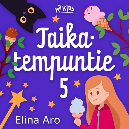 Portada del audiolibro «Taikatempuntie 5», de Elina Aro