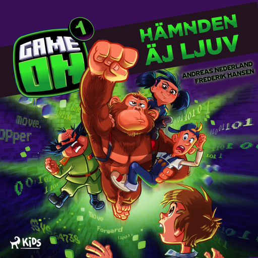Portada del audiolibro «Game on: Hämnden äj ljuv», de Andreas Nederland, frederik hansen