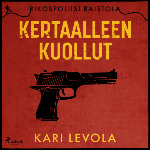 Portada del audiolibro «Kertaalleen kuollut», de Kari Levola