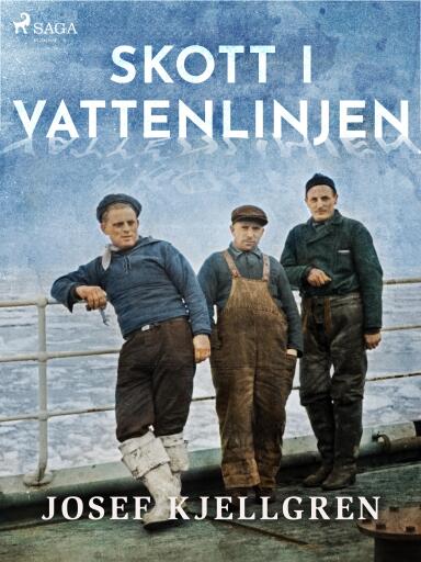 Portada del libro «Skott i vattenlinjen», de Josef Kjellgren