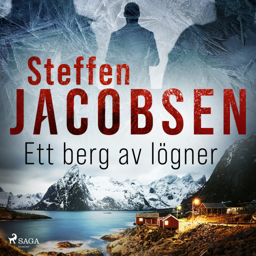 Portada del audiolibro «Ett berg av lögner», de Steffen Jacobsen