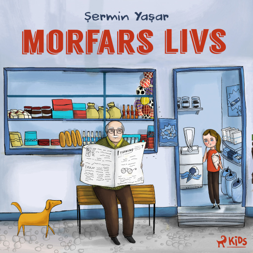 Portada del audiolibro «Morfars Livs», de Şermin Yaşar