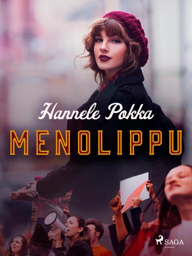 Portada del libro «Menolippu», de Hannele Pokka