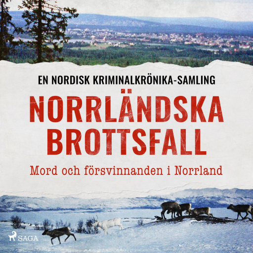 Portada del audiolibro «Norrländska brottsfall – Mord och försvinnanden i Norrland», de Diverse
