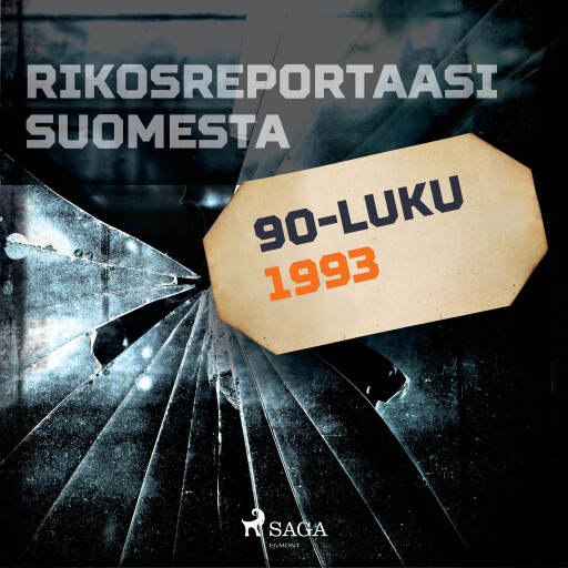 Portada del audiolibro «Rikosreportaasi Suomesta 1993», de Eri tekijöitä