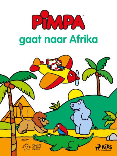 Portada del libro «Pimpa - Pimpa gaat naar Afrika», de Altan