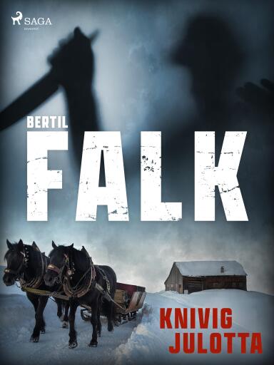 Portada del libro «Knivig julotta», de Bertil Falk