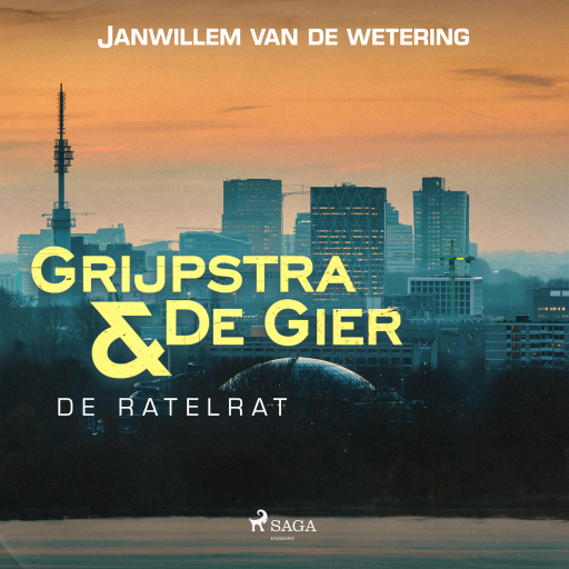 Portada del audiolibro «De ratelrat», de Janwillem van de Wetering