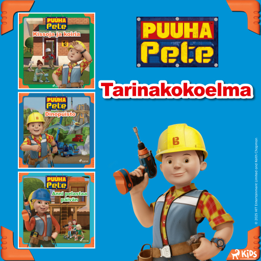 Portada del audiolibro «Puuha-Pete – Tarinakokoelma», de Mattel