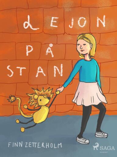 Portada del libro «Lejon på stan», de Finn Zetterholm