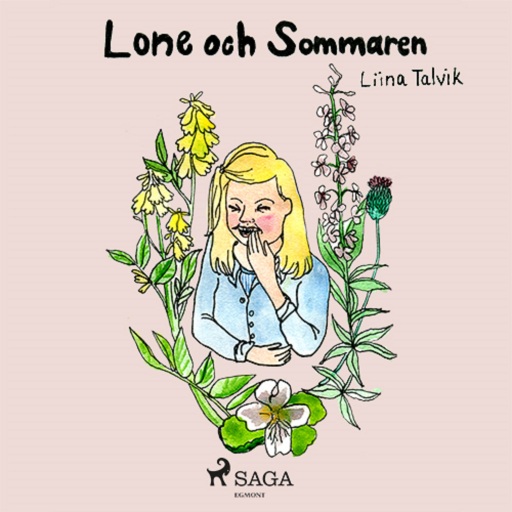 Portada del audiolibro «Lone och sommaren», de Liina Talvik
