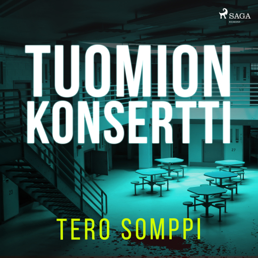 Portada del audiolibro «Tuomion konsertti», de Tero Somppi
