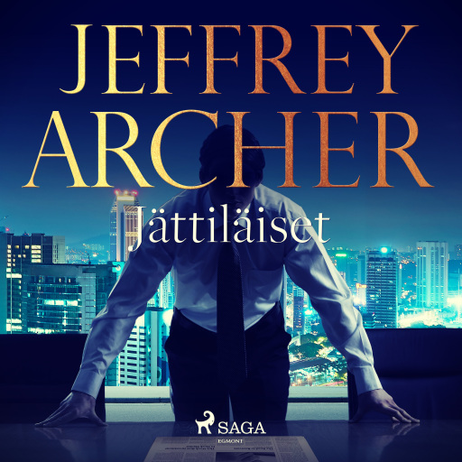 Portada del audiolibro «Jättiläiset», de Jeffrey Archer