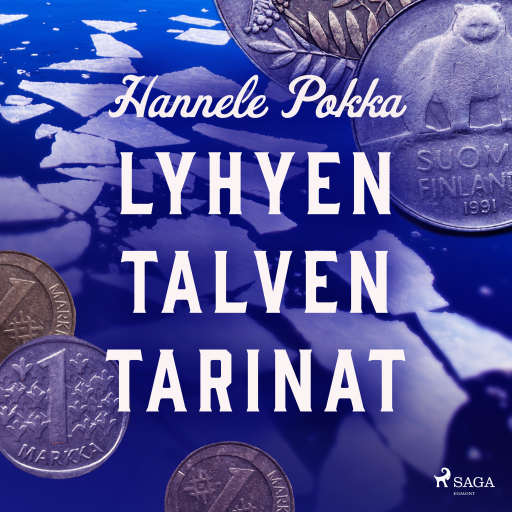 Portada del audiolibro «Lyhyen talven tarinat», de Hannele Pokka