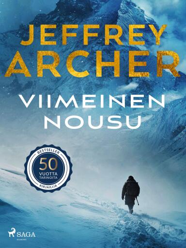 Portada del libro «Viimeinen nousu», de Jeffrey Archer
