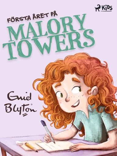 Portada del libro «Första året på Malory Towers», de Enid Blyton