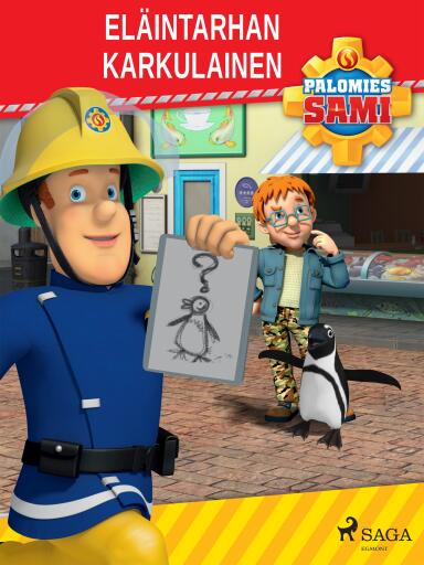 Portada del libro «Palomies Sami - Eläintarhan karkulainen», de Mattel