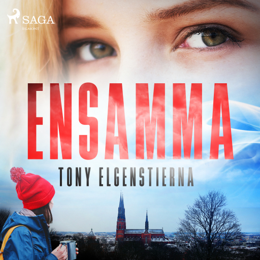 Portada del audiolibro «Ensamma», de Tony Elgenstierna