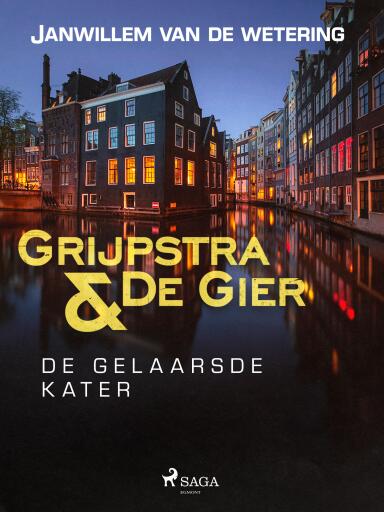 Portada del libro «De gelaarsde kater», de Janwillem van de Wetering