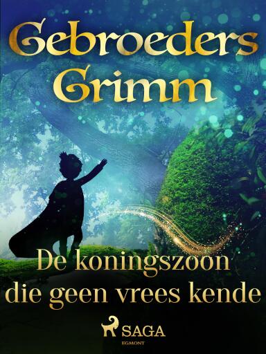 Portada del libro «De koningszoon die geen vrees kende», de De gebroeders Grimm