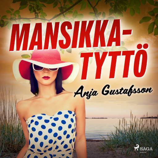 Portada del audiolibro «Mansikkatyttö», de Anja Gustafsson