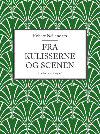 Portada del libro «Fra kulisserne og scenen», de Robert Neiiendam