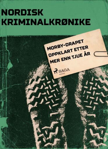 Portada del libro «Morby-drapet oppklart etter mer enn tjue år», de Diverse