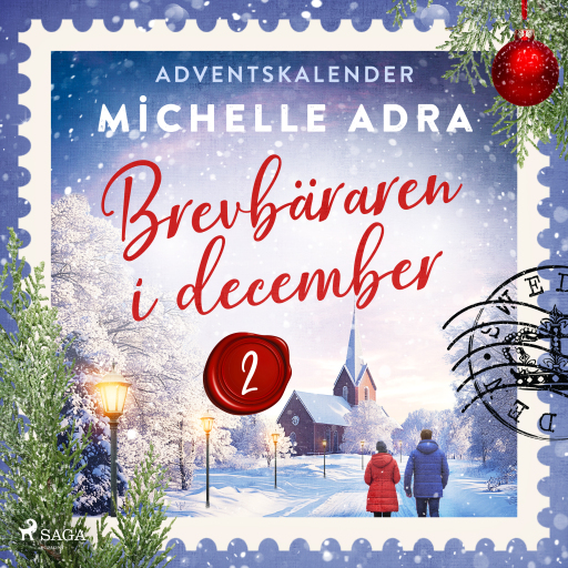 Portada del audiolibro «Brevbäraren i december – Andra advent», de Michelle Adra