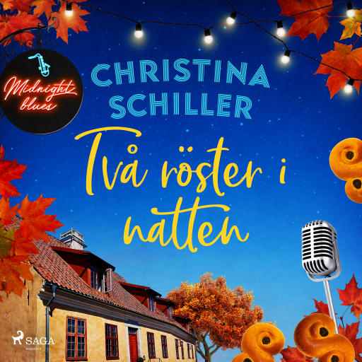 Portada del audiolibro «Två röster i natten», de Christina Schiller