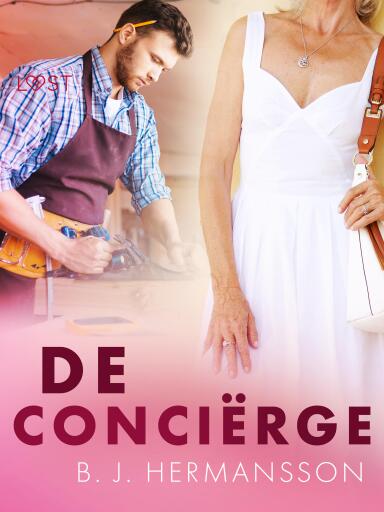 Portada del libro «De conciërge - Een erotisch verhaal», de B. J. Hermansson