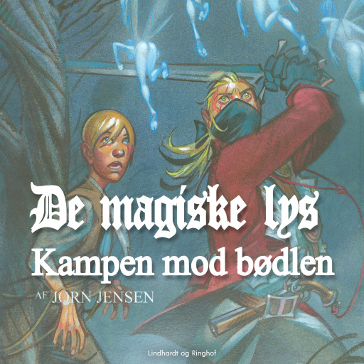 Portada del audiolibro «Kampen mod bødlen», de Jørn Jensen