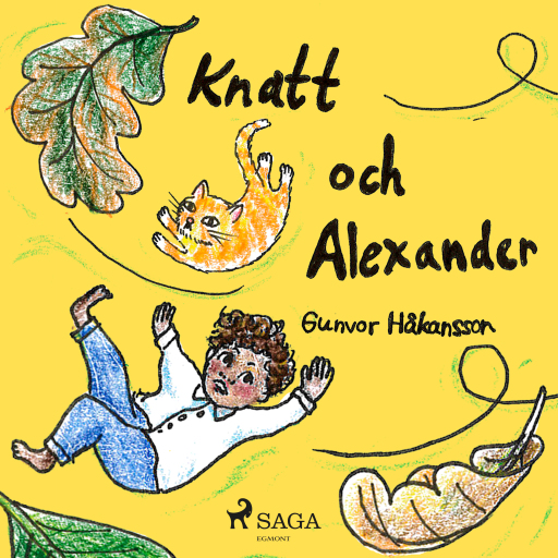Portada del audiolibro «Knatt och Alexander», de Gunvor Håkansson